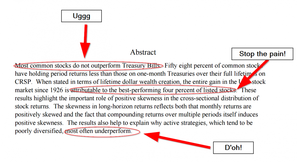 stock distribution study